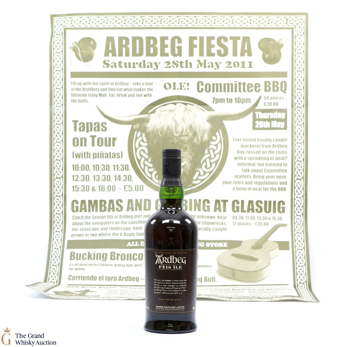 Ardbeg 1998 PX Casks / Feis Ile 2011 + Poster