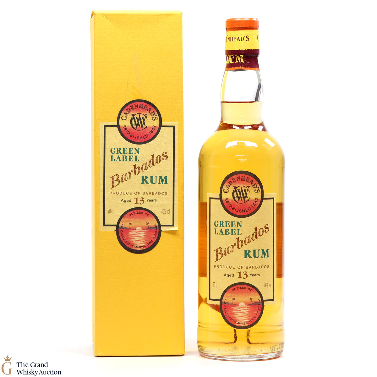 Cadenhead's - 13 Year Old Barbados Green Label Rum