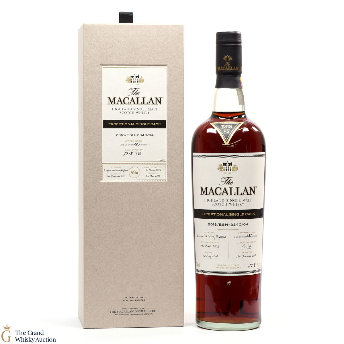 Macallan - 2002 Exceptional Cask #2340-04 2018