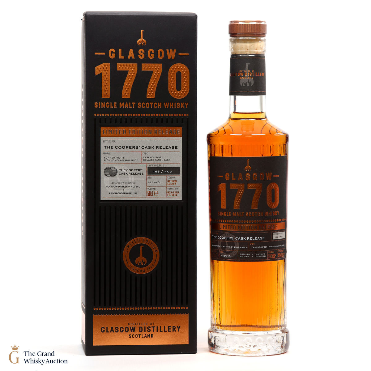 Glasgow - 1770 Coopers' Cask Release - Limited Edition