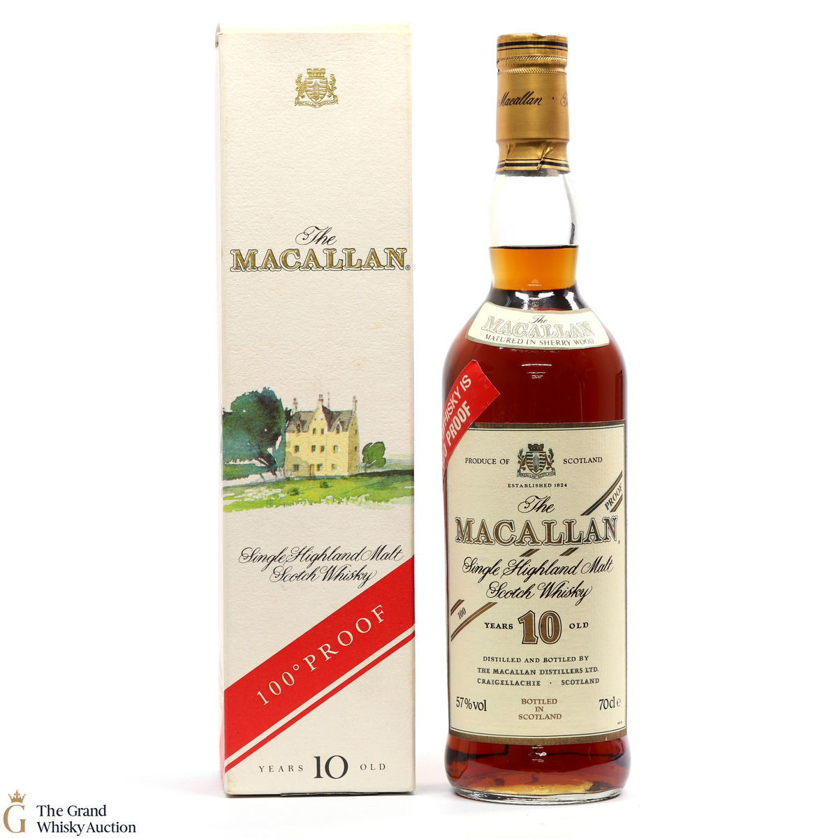 Macallan - 10 Year Old - 100 Proof 1980s