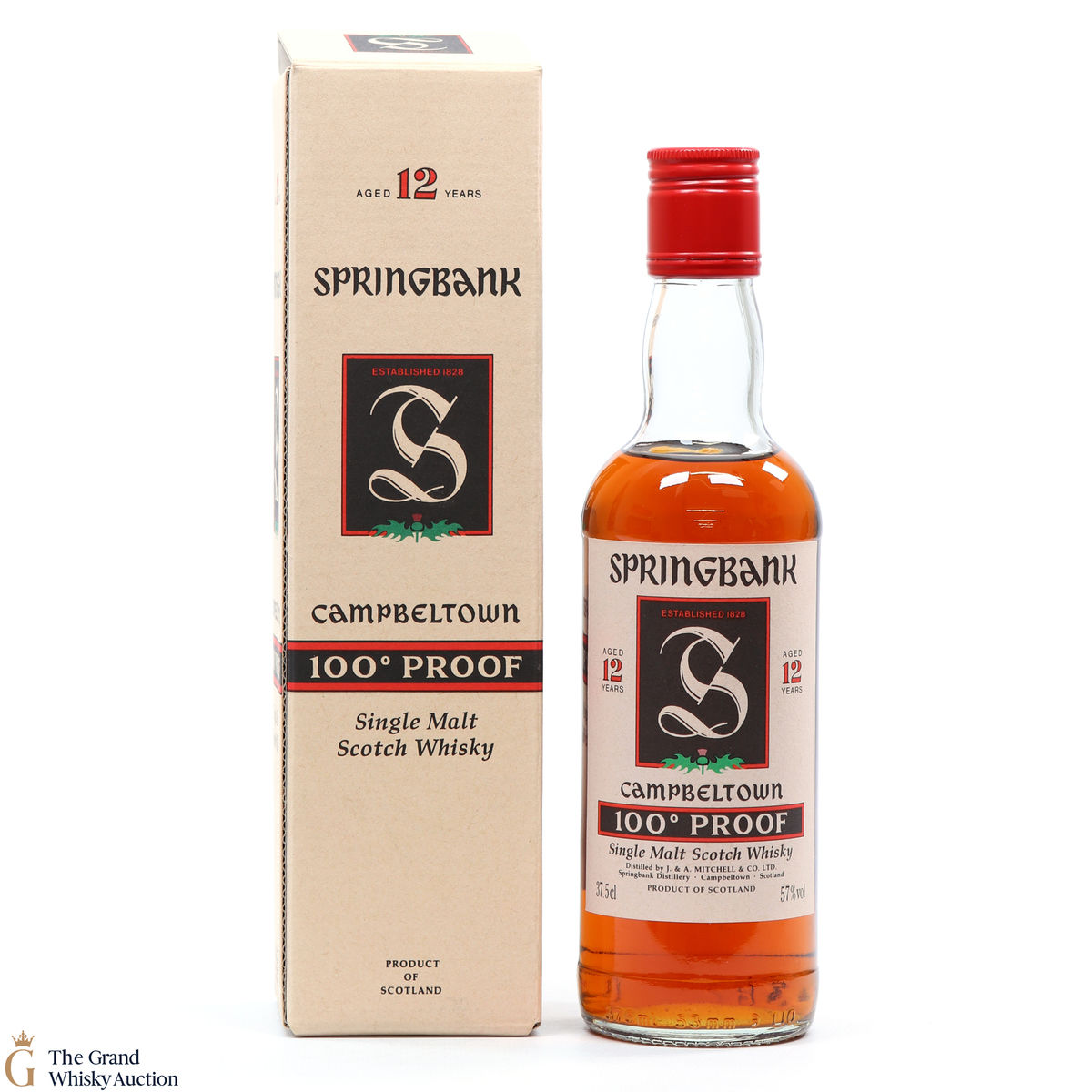 Springbank - 12 Year Old 100 Proof 57% Green Thistle 37.5cl