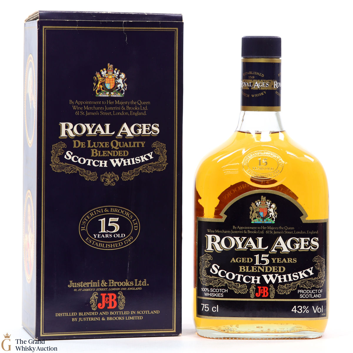 J&B - 15 Year Old -  Royal Ages De Luxe (1980s)