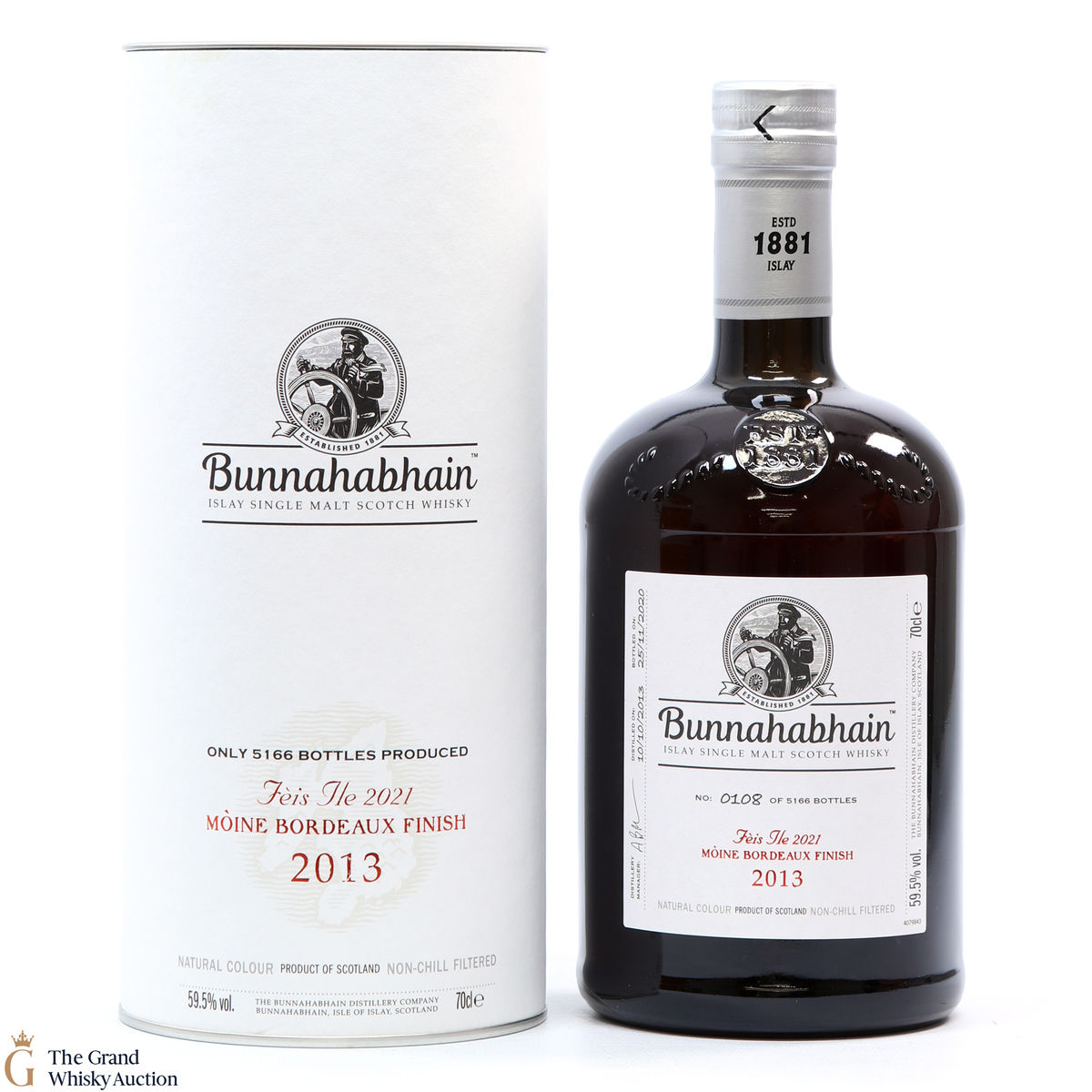 Bunnahabhain - Moine Bordeaux Finish 2013 - Feis Ile 2021