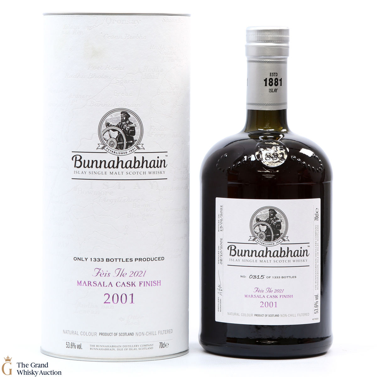 Bunnahabhain - Marsala Cask Finish 2001 - Feis Ile 2021