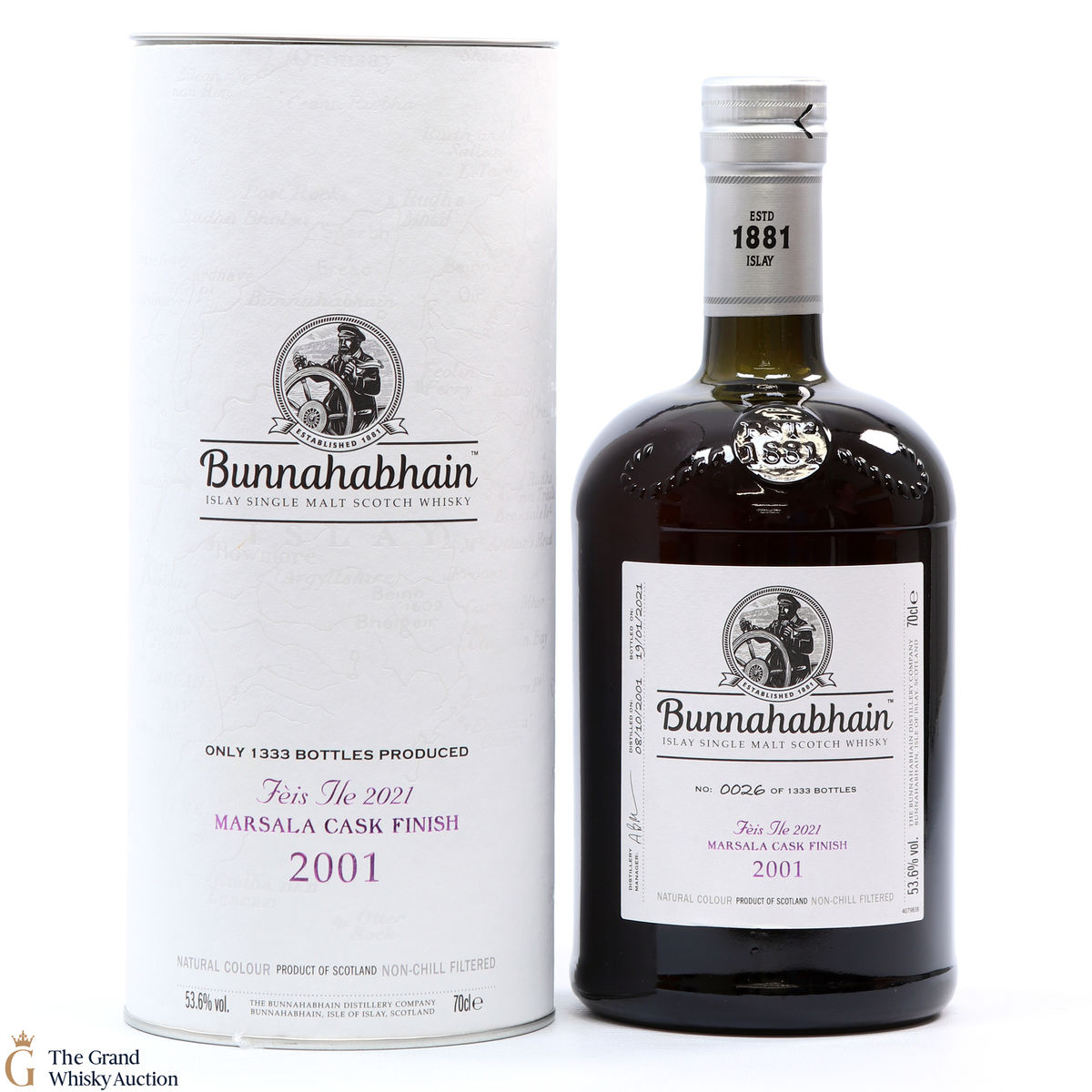 Bunnahabhain - Marsala Cask Finish 2001 - Feis Ile 2021