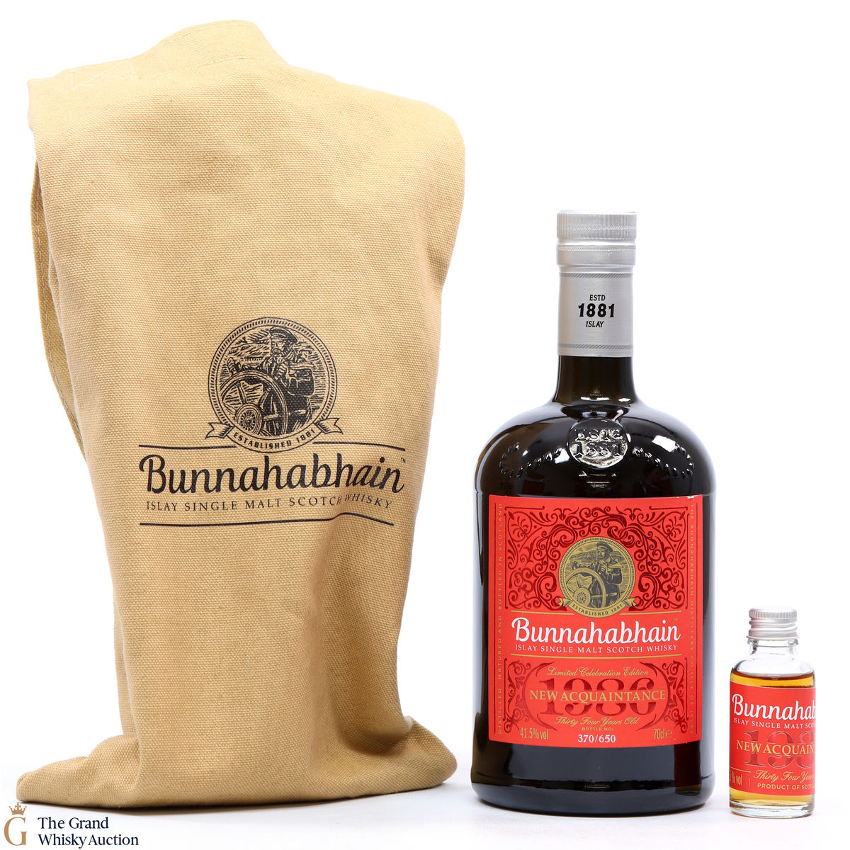 Bunnahabhain - 34 Year Old 1986 - New Acquaintance 2021 (& 3cl sample)
