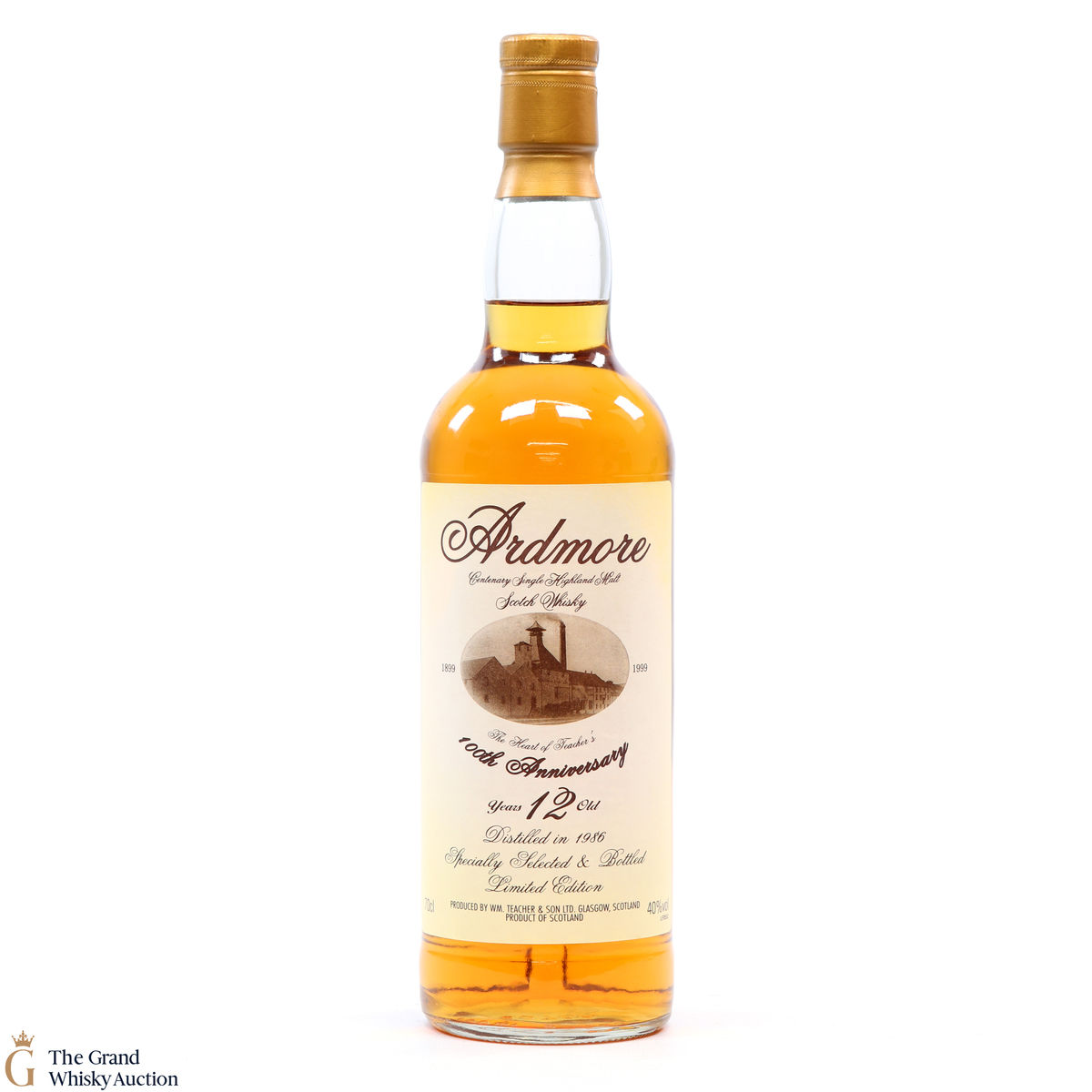 Ardmore -  12 Year Old 1986 100th Anniversary