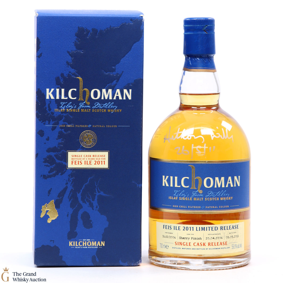 Kilchoman - 5 Year Old 2006 - Sherry - Feis Ile 2011 - SIGNED