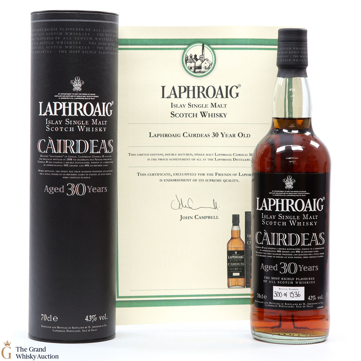 Laphroaig - 30 Year Old Cairdeas