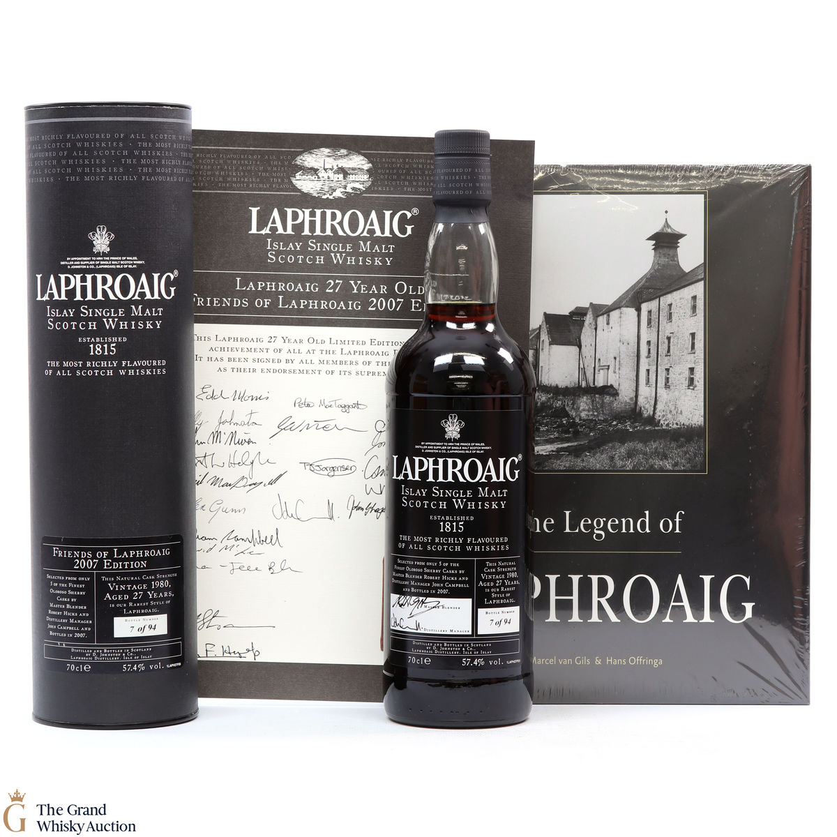 Laphroaig - 27 Year Old Cask Strength Oloroso Sherry 1980 (1 of only 94)