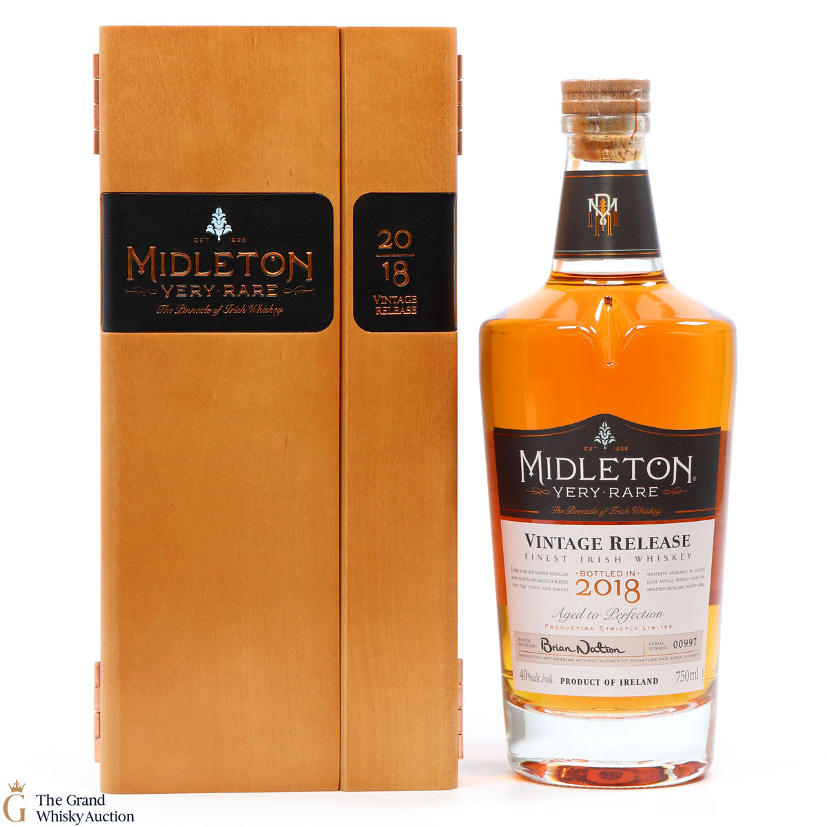Midleton - Very Rare - 2018 Vintage Release - Irish Whiskey 75cl