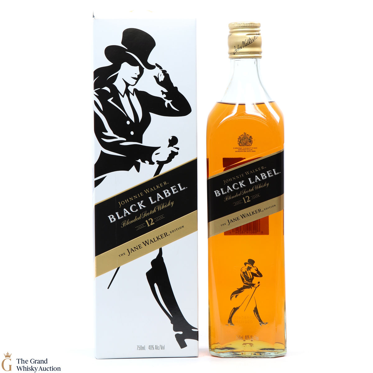 Johnnie Walker - 12 Year Old-  Black Label - Jane Walker