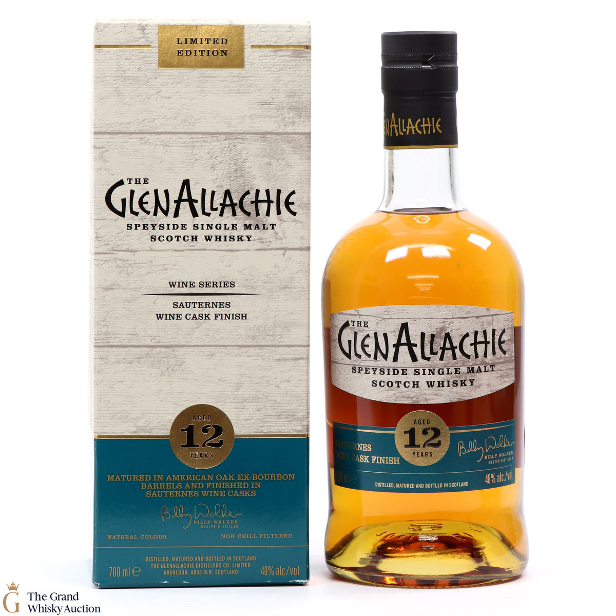 GlenAllachie - 12 Year Old  - Sauternes Wine Cask Finish