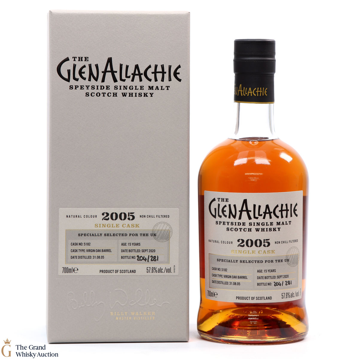 GlenAllachie - 15 Year Old 2005 Single Cask #5182