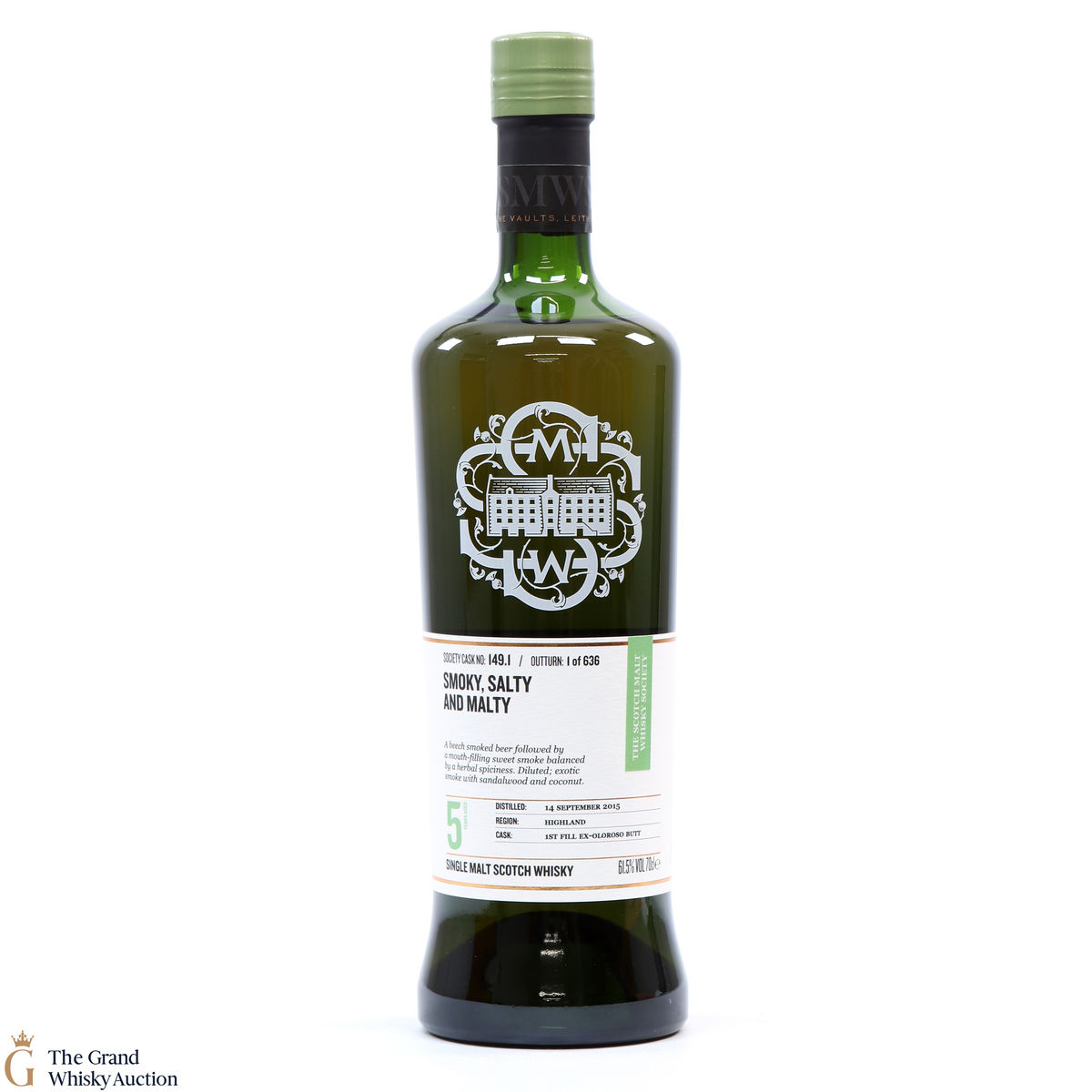 Ardnamurchan - 5 Year Old SMWS 149.1 Smoky, Salty and Malty