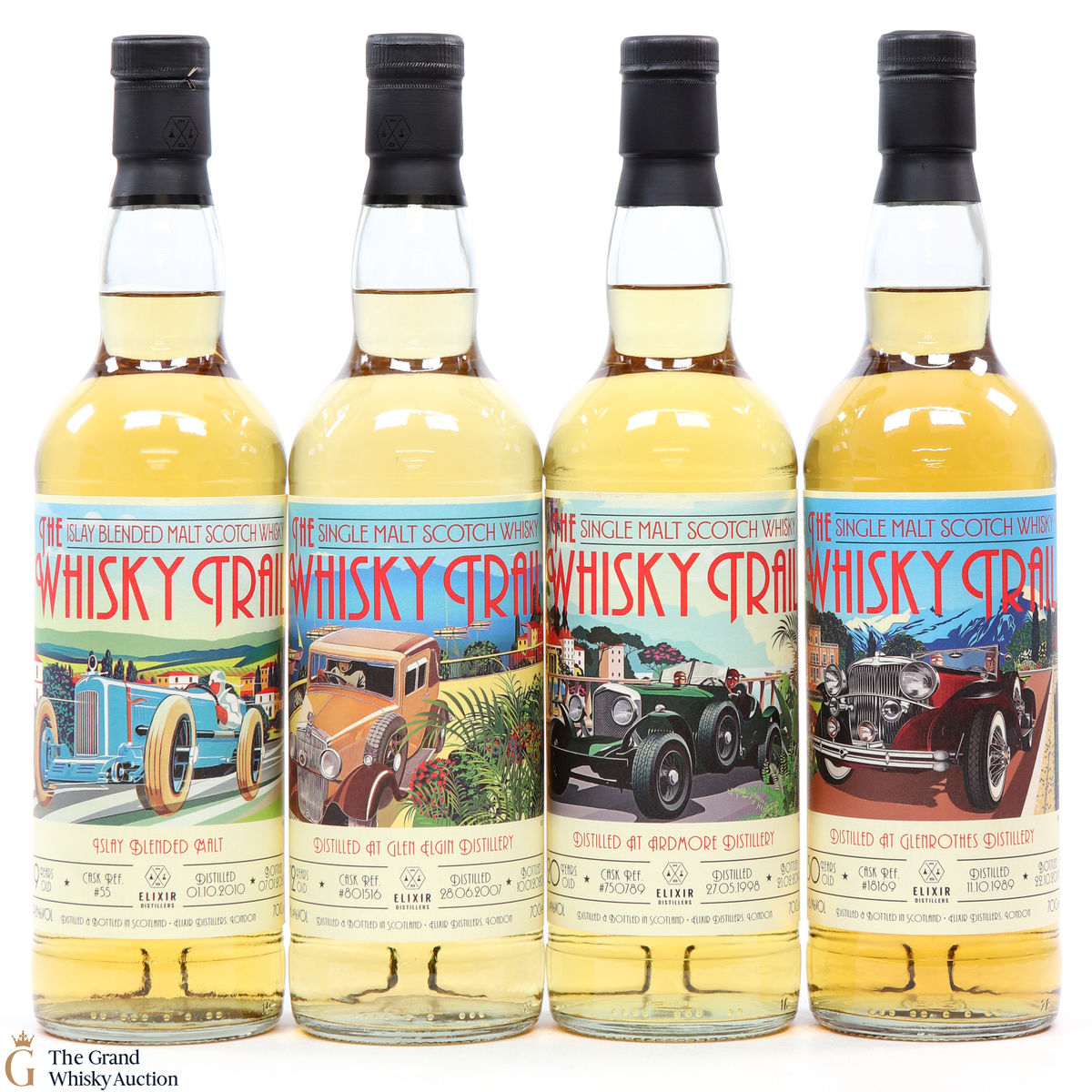 The Whisky Trail Car Series (4x70cl) 