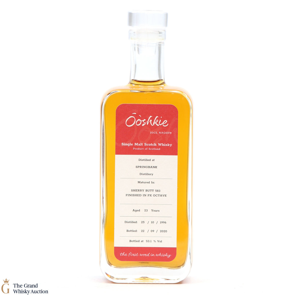 Springbank - 23 Year Old - Ooshkie #583 20cl