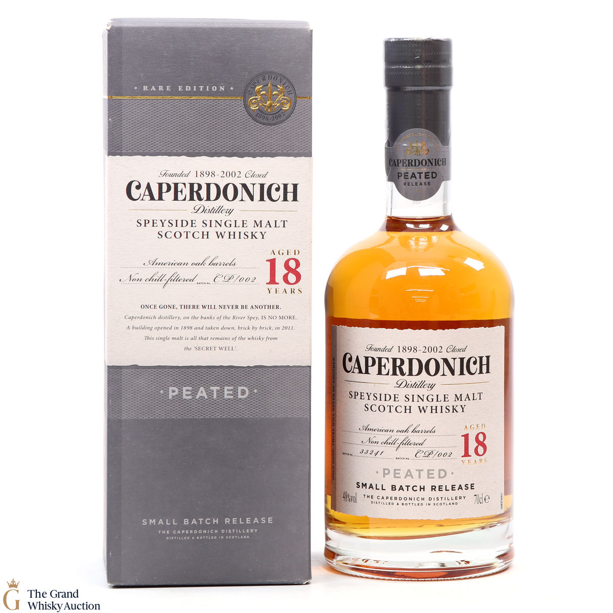 Caperdonich - 18 Year Old - Peated Small Batch Release