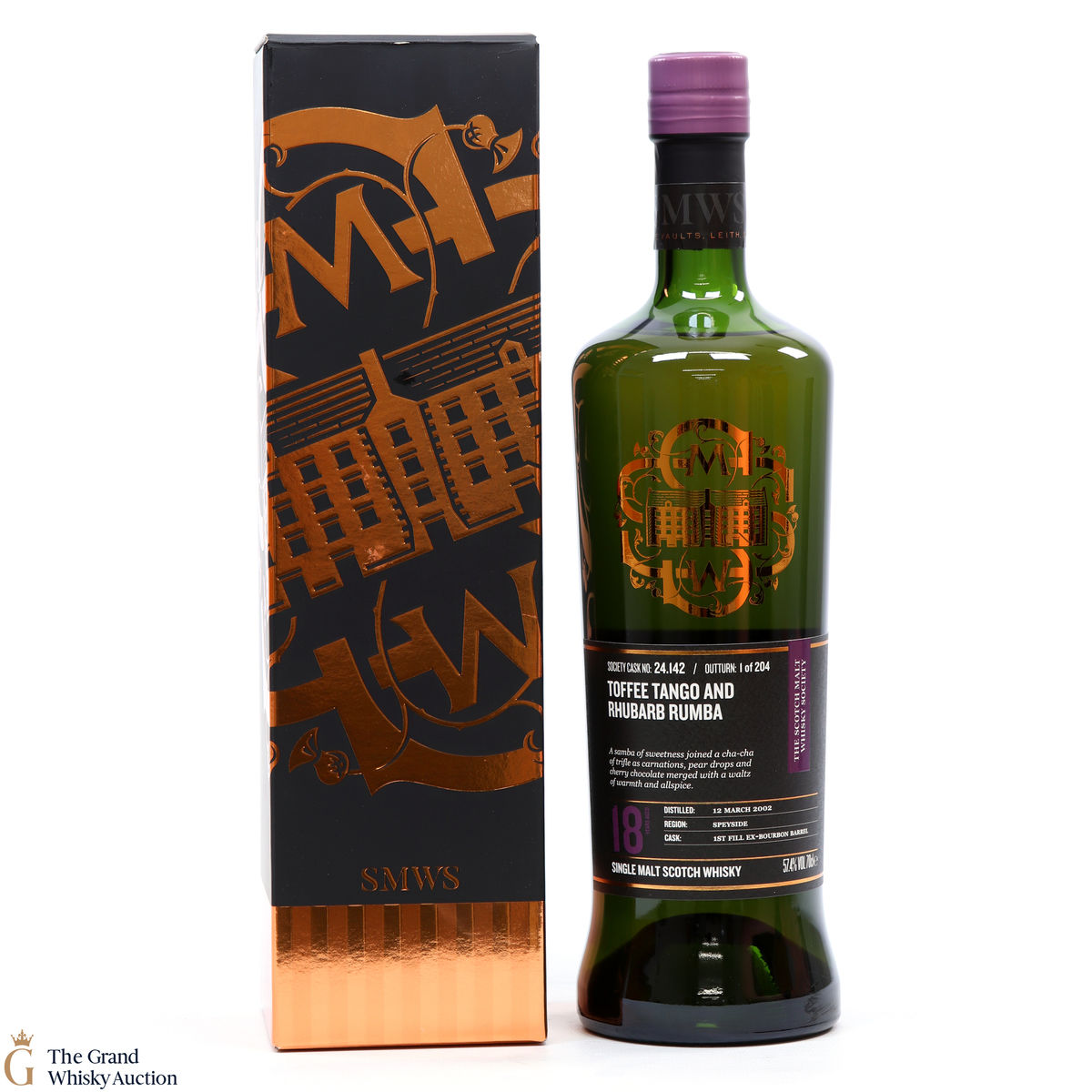 Macallan - 18 Year Old SMWS 24.142 - Toffee Tango and Rhubarb Rumba