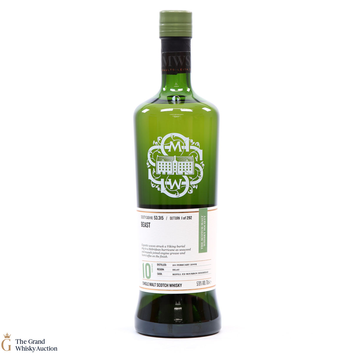 Caol Ila - 10 Year Old 2009 - SMWS 53.315 - Beast