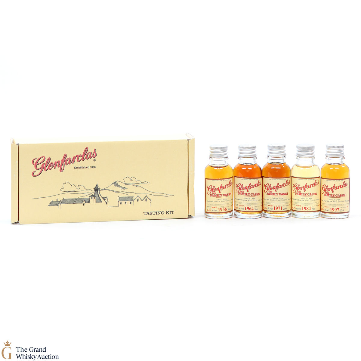 Glenfarclas - Family Cask - Tasting Kit (2clx5)