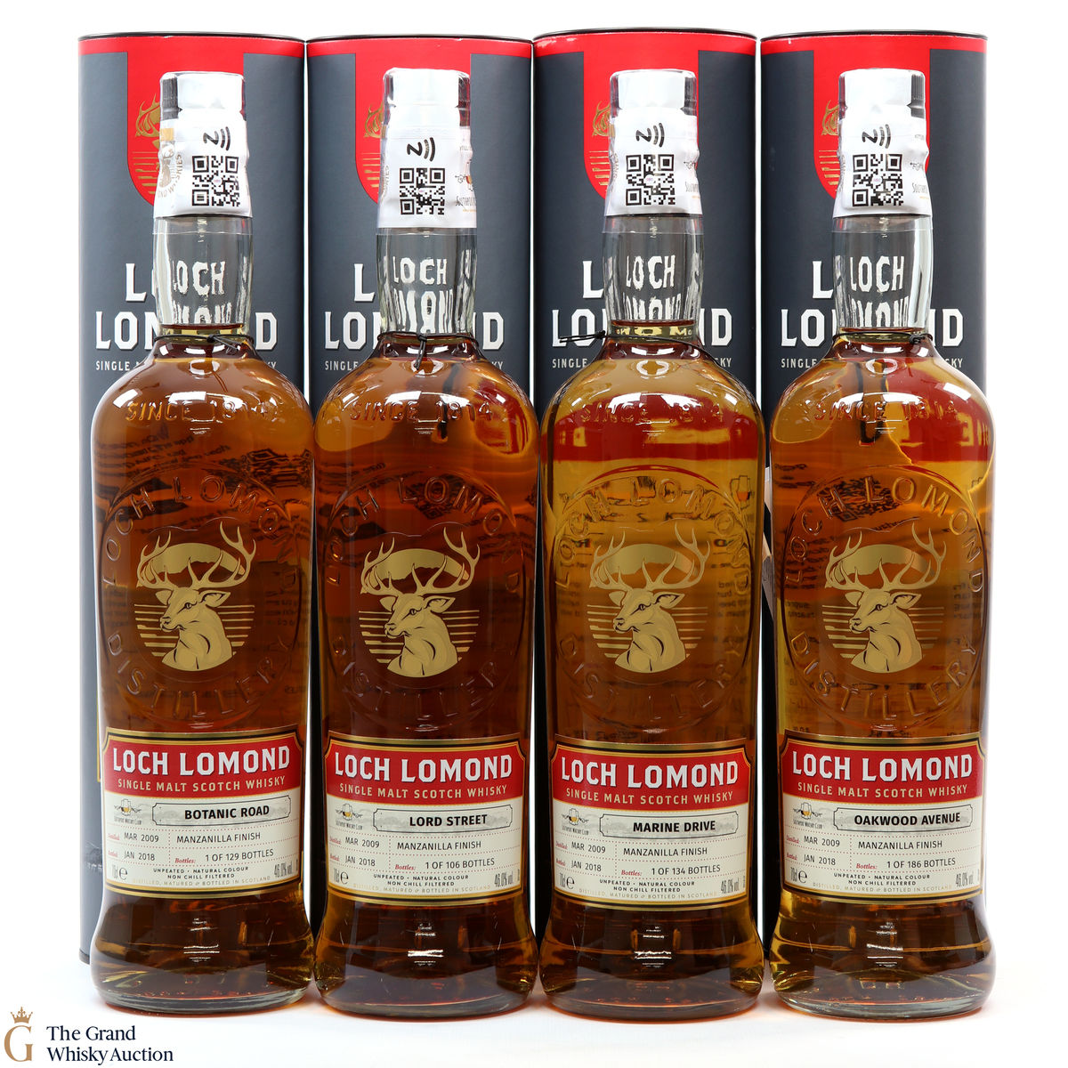 Loch Lomond - Southport Whisky Club Exclusive Cask Set (4 x 70cl)