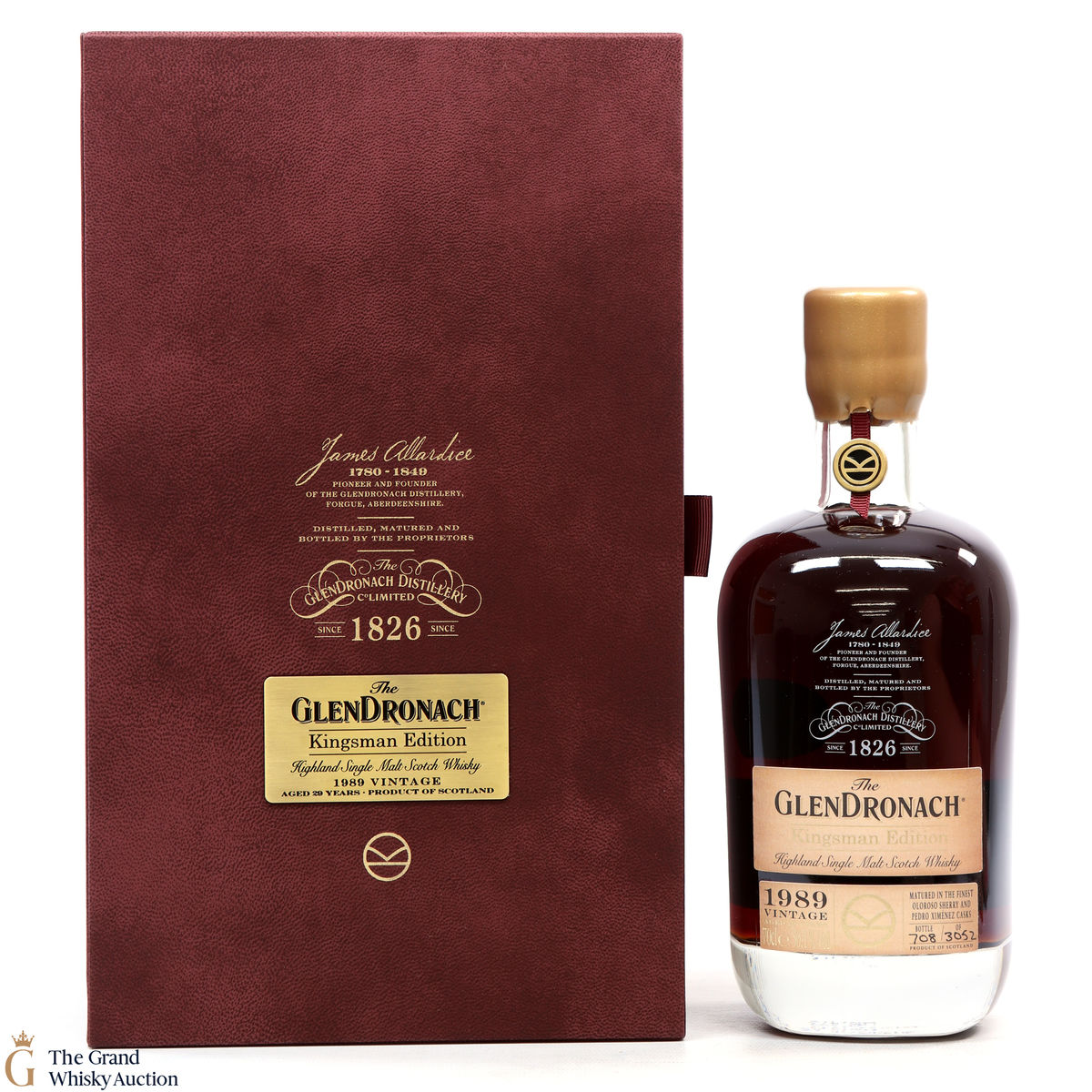 GlenDronach - 29 Year Old - 1989 Kingsman Edition