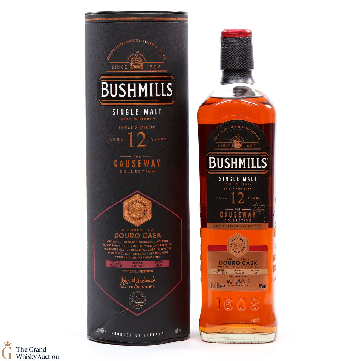 Bushmills - 12 Year Old - Douro Cask - Causeway Collection - Exclusively for Portugal