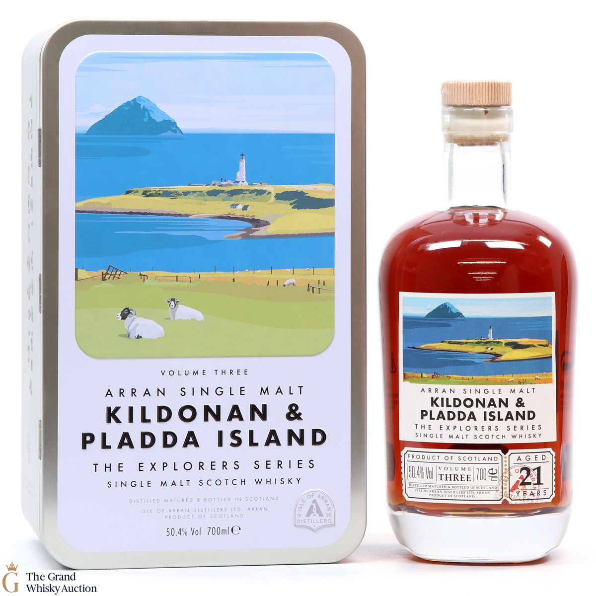 Arran - 21 Year Old - The Explorers Series - Kildonan & Pladda Island - Volume.3