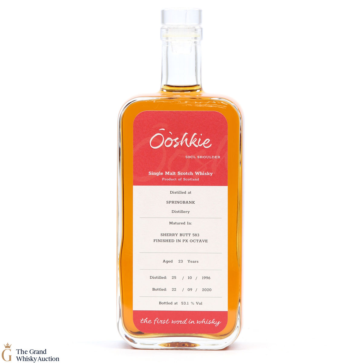 Springbank - 23 Year Old - Ooshkie #583 50cl