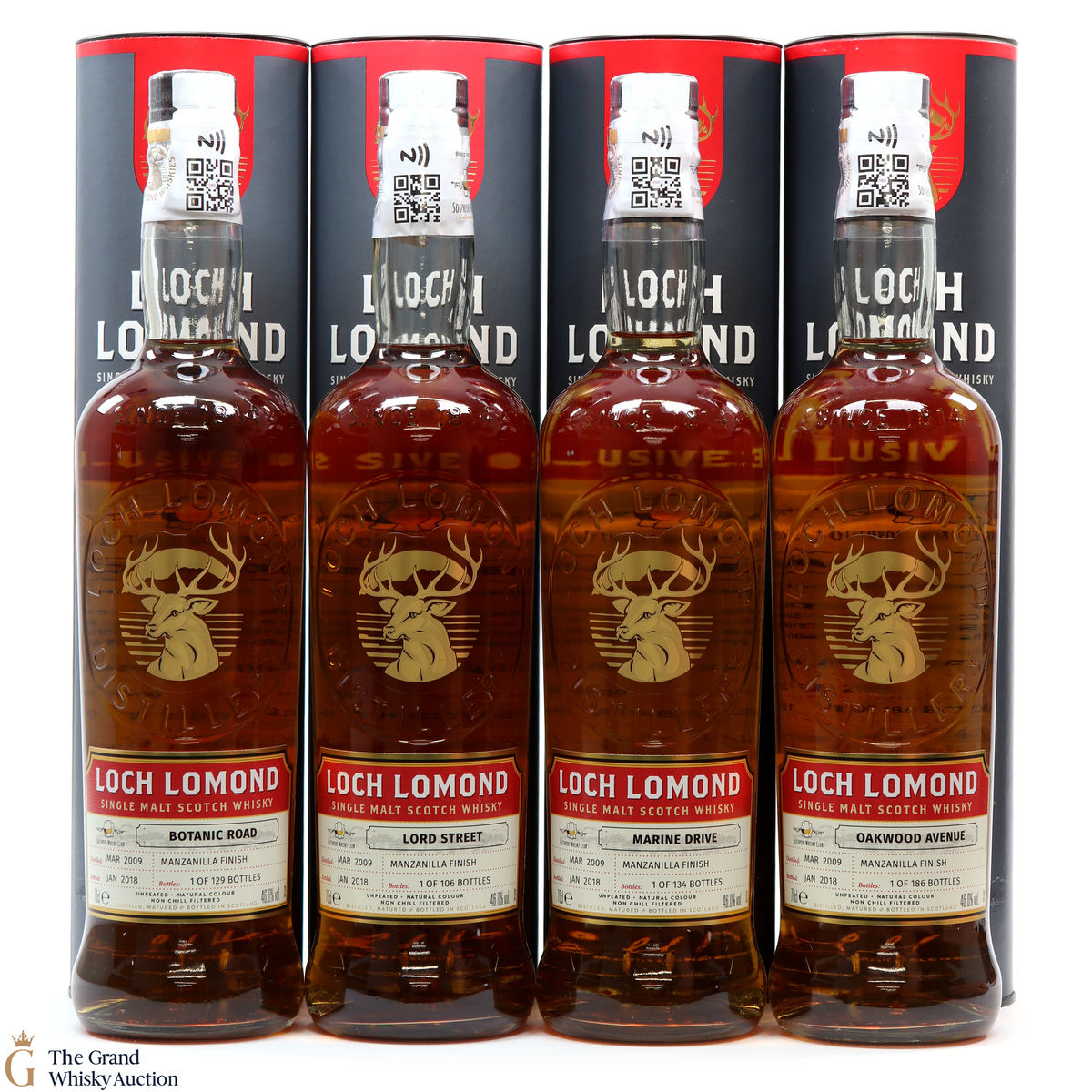 Loch Lomond - Southport Whisky Club Exclusive Cask Set (4 x 70cl)