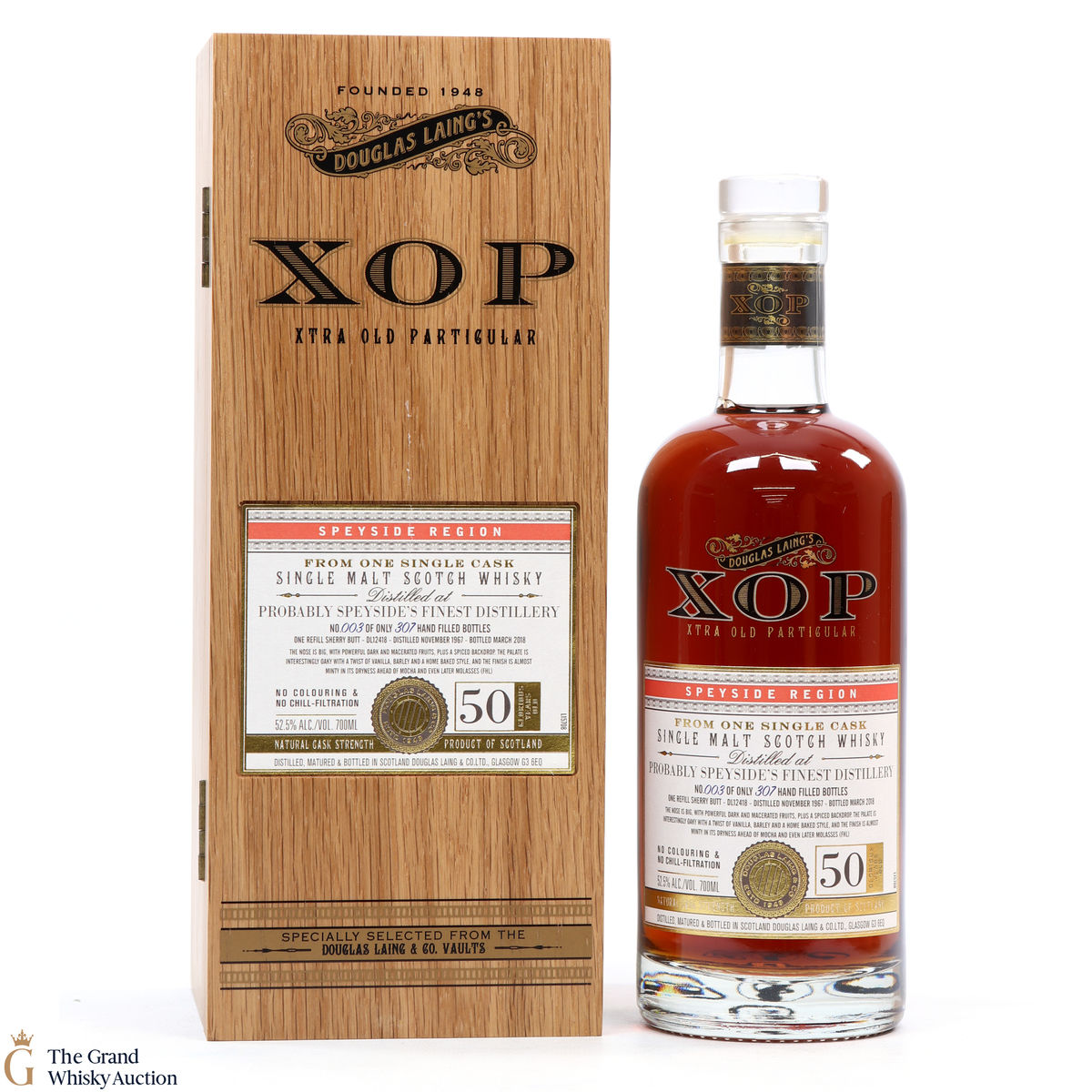 Glenfarclas - 50 Year Old 'Probably Speyside's Finest' 1967 Douglas Laing XOP