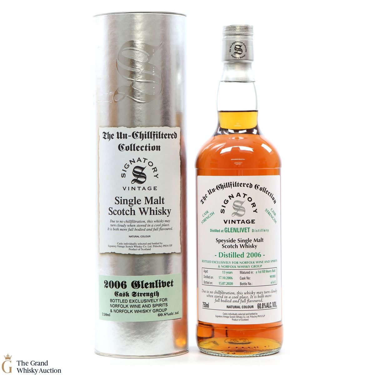 Glenlivet - 13 Year Old 2006 Signatory #901005