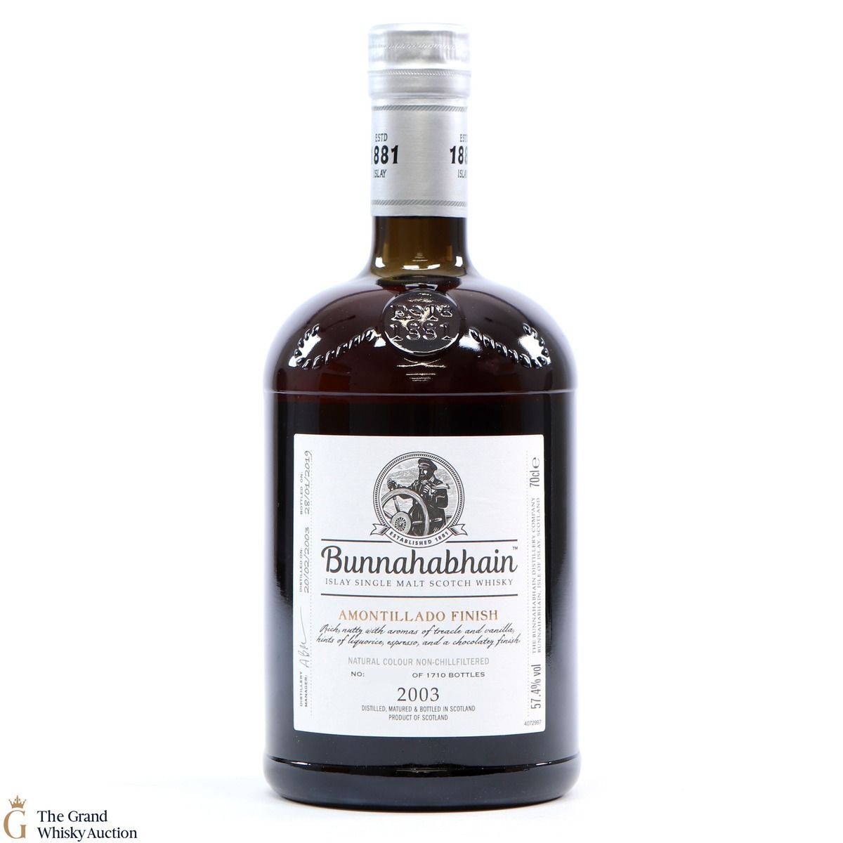 Bunnahabhain - 2003 - Amontillado Cask Finish