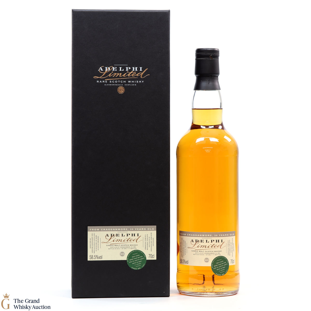 Cragganmore - 30 Year Old - Adelphi #1491