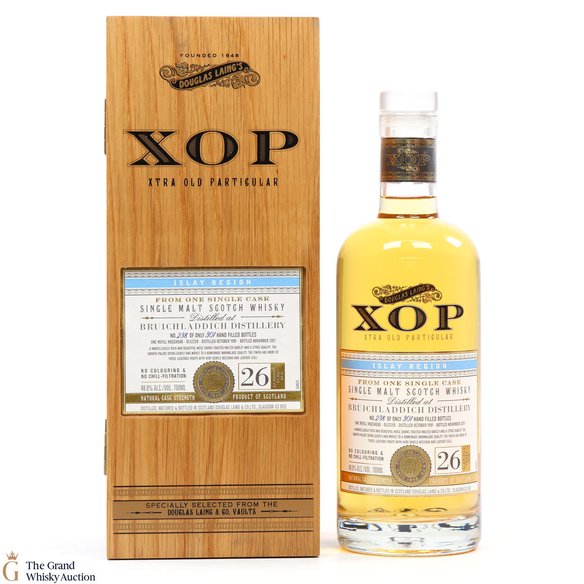 Bruichladdich - 26 Year Old 1991 XOP DL12259