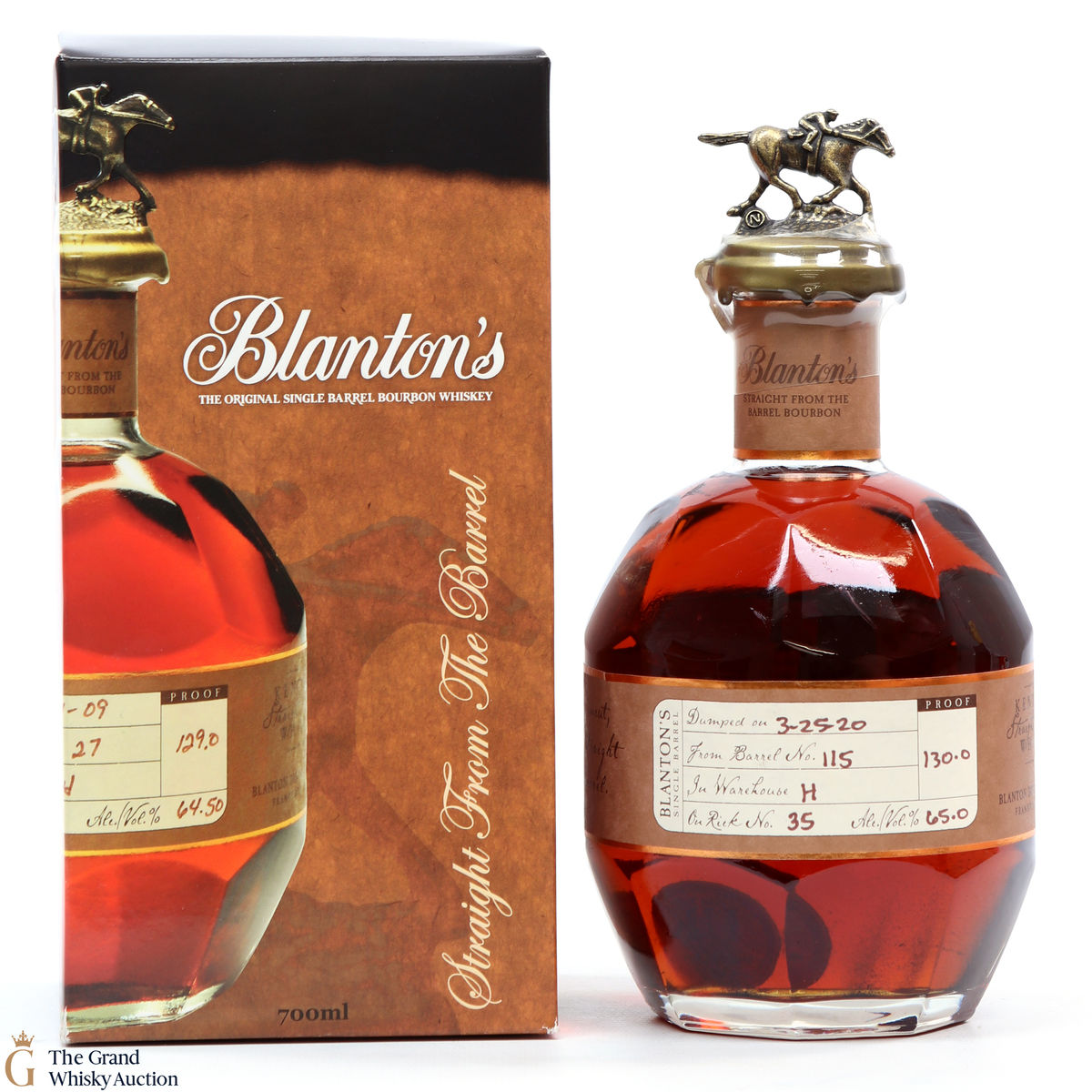 Blanton's - Straight From The Barrel #115 130 Proof