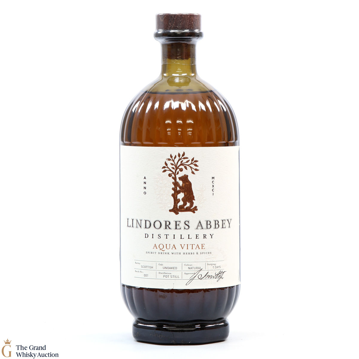 Lindores Abbey - Aqua Vitae Spirit Drink Batch #001