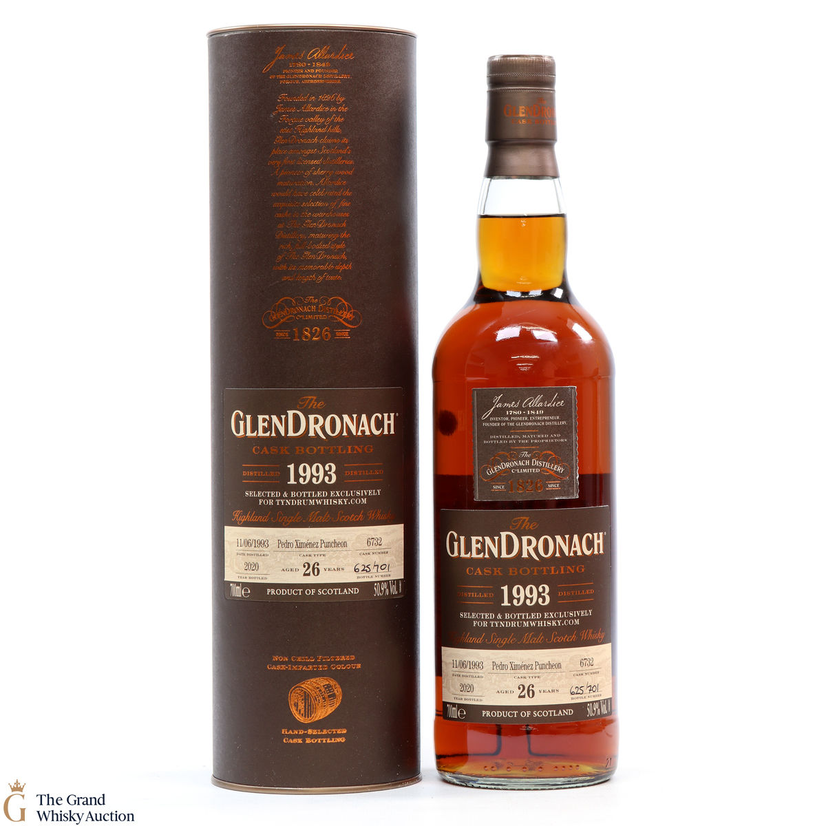 Glendronach - 26 Year Old 1993 - Single Cask #6732