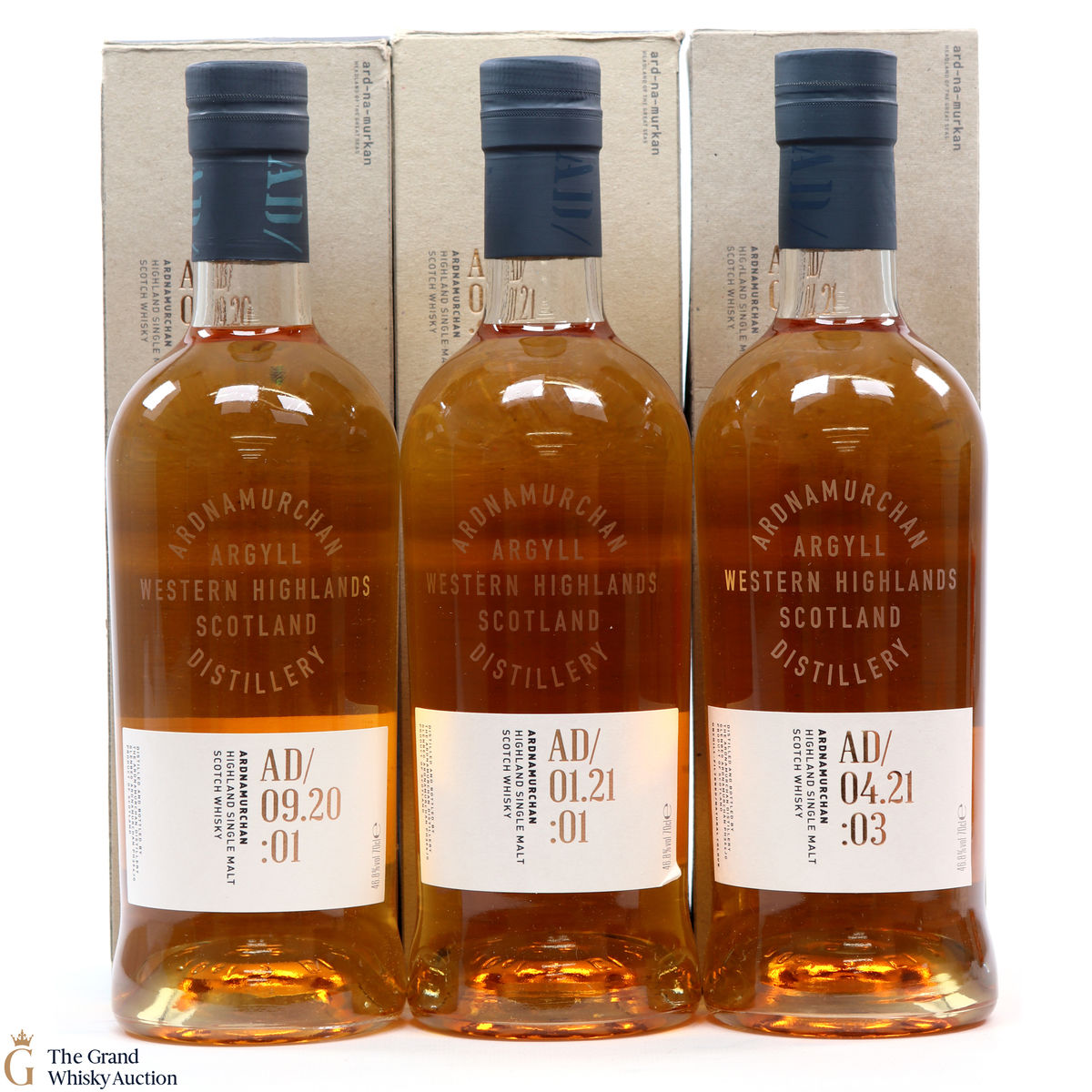 Ardnamurchan - AD/09.20:01 + AD/01.21:01 + AD/04.21:03 (3x70cl)