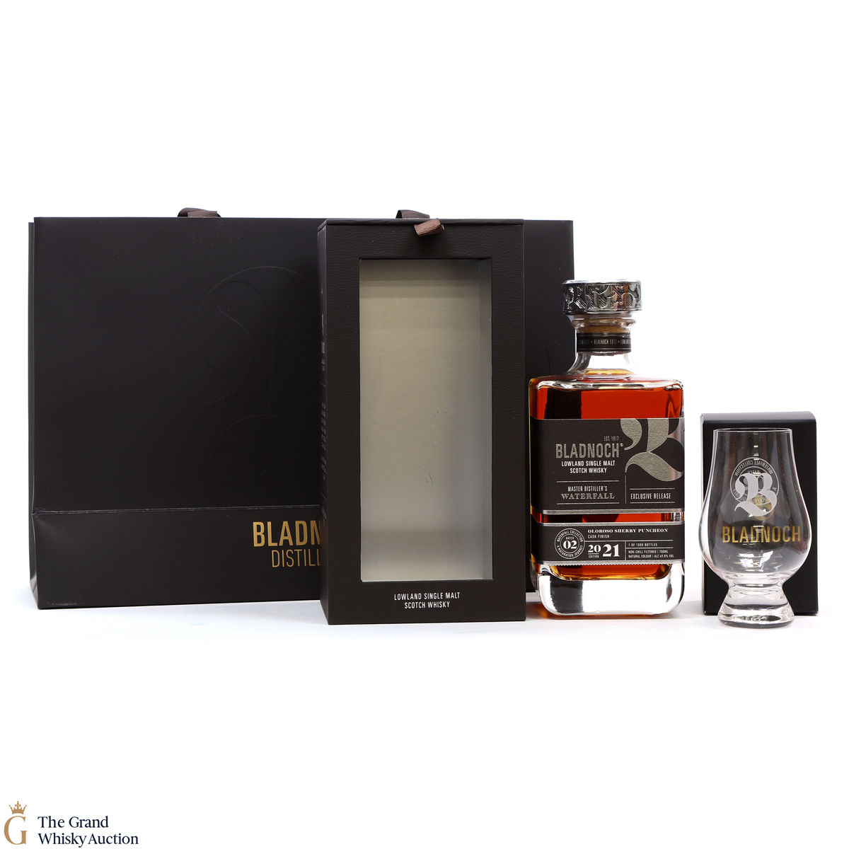 Bladnoch - Waterfall Collection 2021 Exclusive Release Batch #2 + Bag & Glass