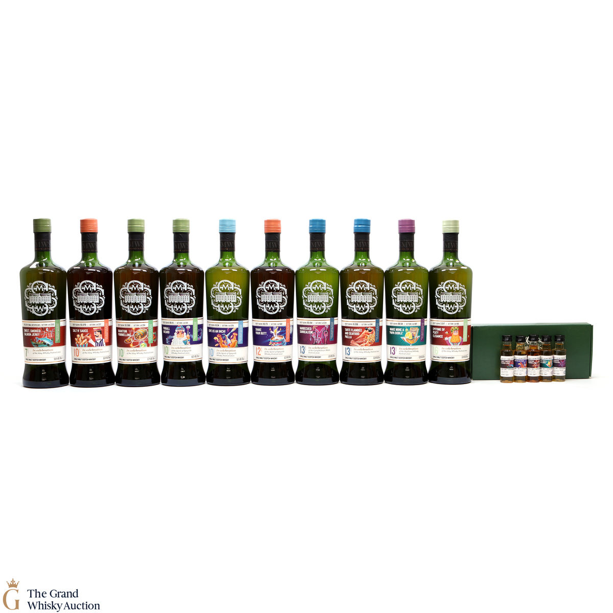 SMWS - 2021 Festival Bottles 10 x 70cl & Sample Kit