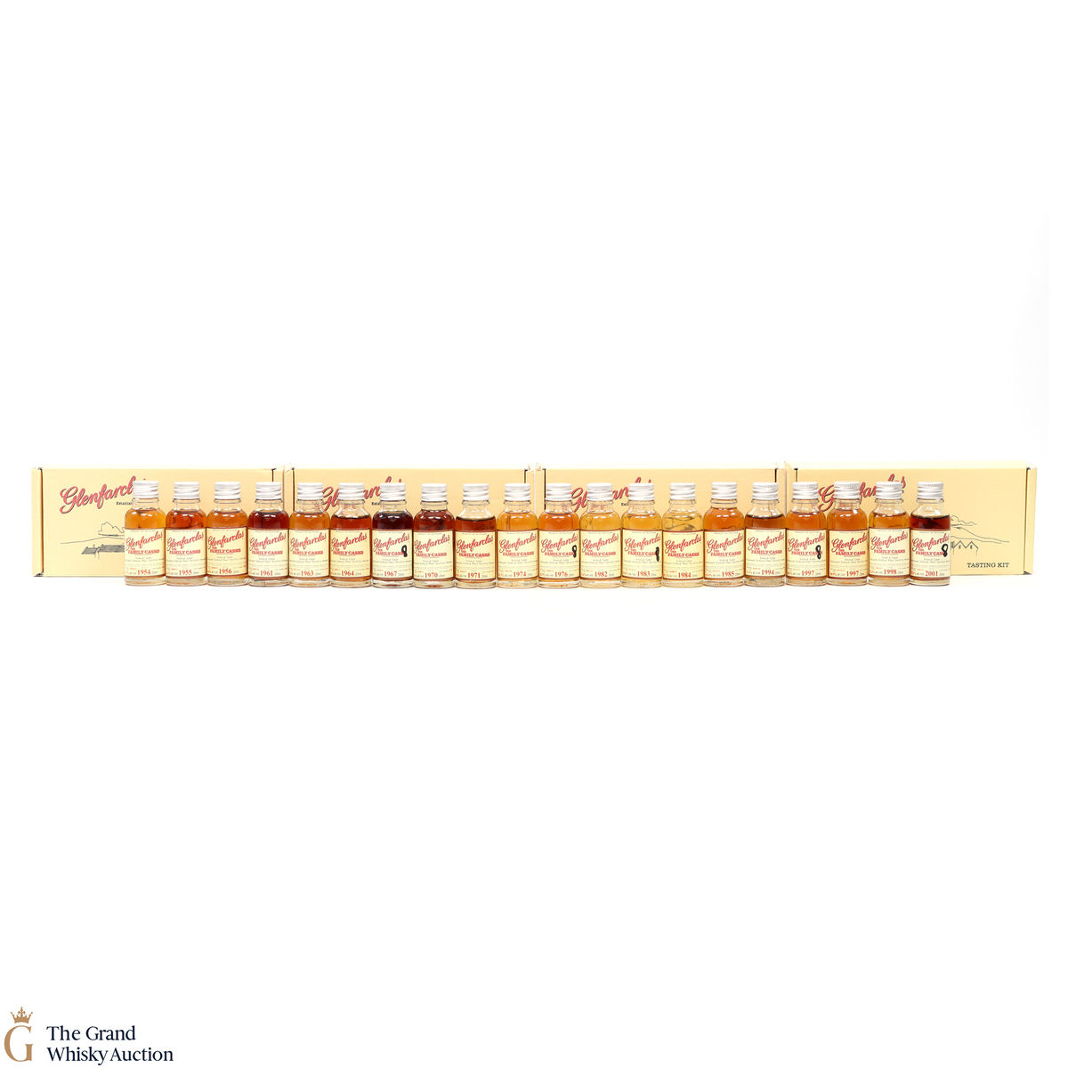 Glenfarclas - Family Cask - Tasting Kit x 4 (2clx20)