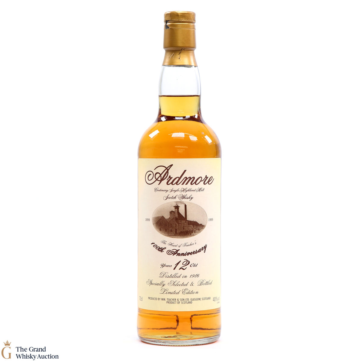 Ardmore -  12 Year Old 1986 100th Anniversary