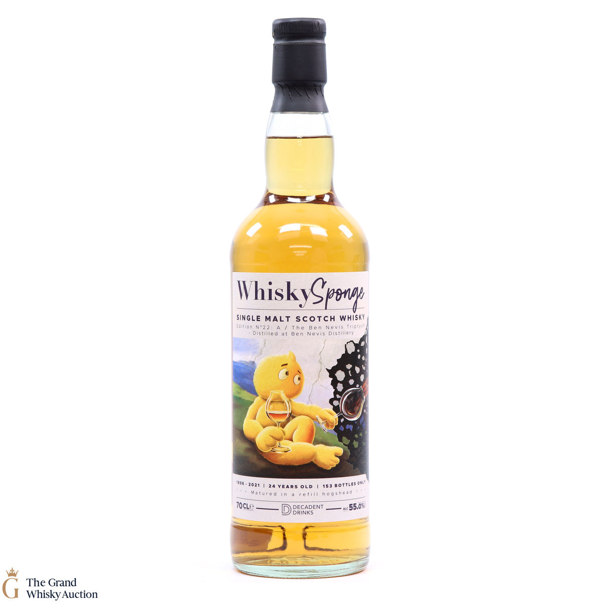 Ben Nevis - 24 Year Old 1996 - Edition No.22 A Whisky Sponge Typtrych 