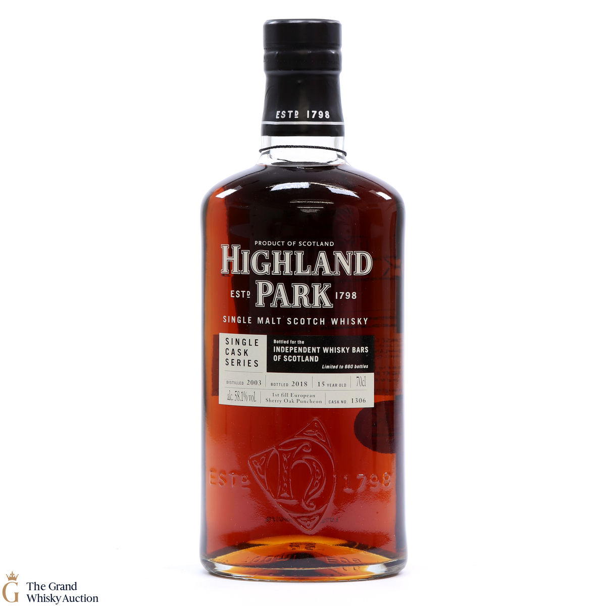 Highland Park - 15 Year Old 2003 - Independent Whisky Bars of Scotland 