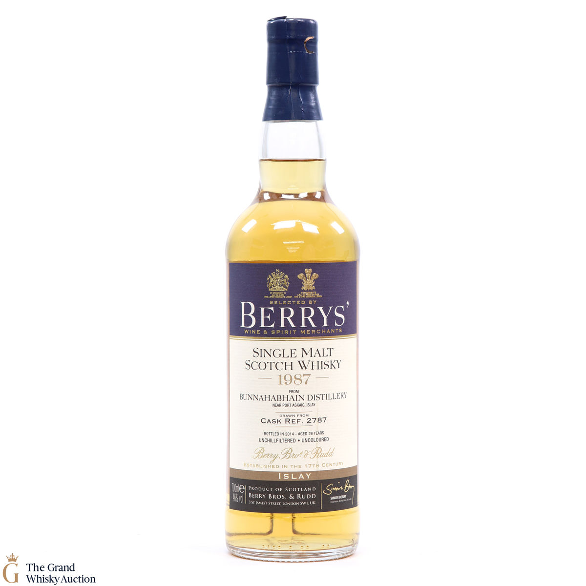 Bunnahabhain - 26 Year Old 1987 - Berry Bros