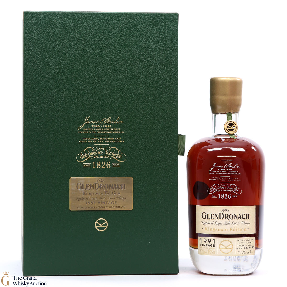 GlenDronach - 25 Year Old - 1991 Kingsman Edition