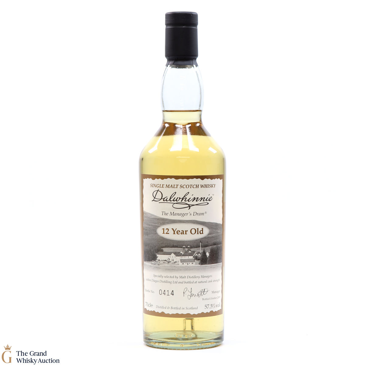 Dalwhinnie - 12 Year Old - Manager's Dram 2009